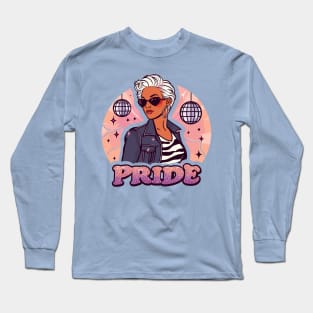 Disco Lesbian Pride Long Sleeve T-Shirt